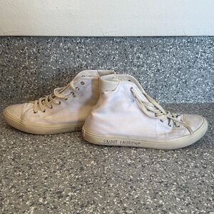 Saint Laurent Men’s High Top Sneakers